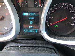 2013 Chevrolet Equinox 1LT - Interior Dashboard With Vehicle Running Image